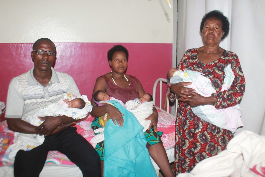 World’s Rare Delight Two Sets of Quadruplets at Mbarara Regional