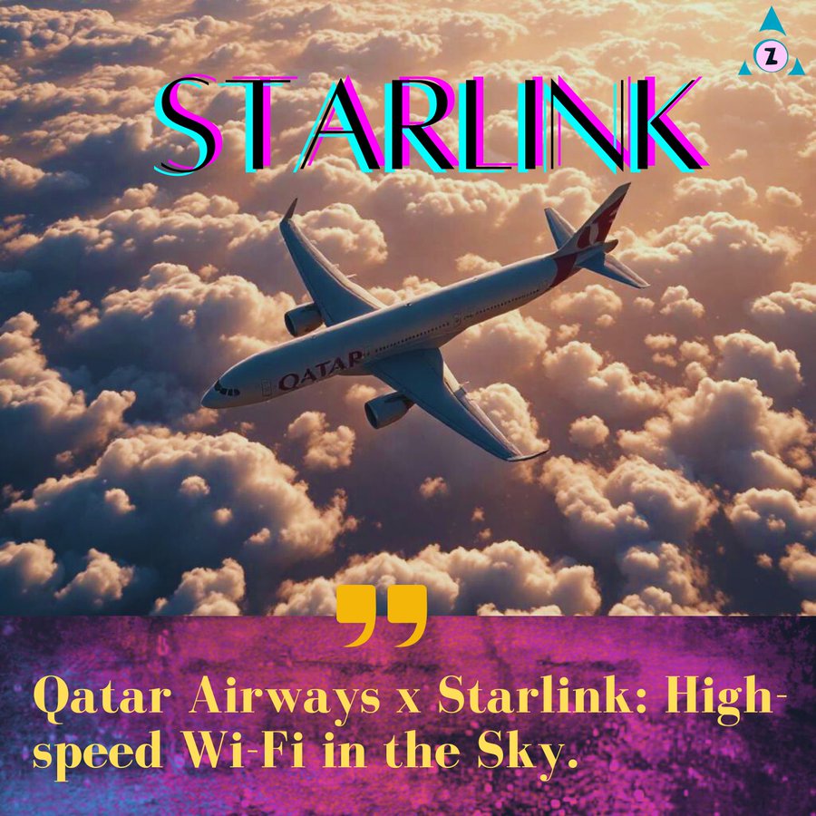 Qatar Airways Debuts First Starlink-Equipped Boeing 777 - Kmaupdates