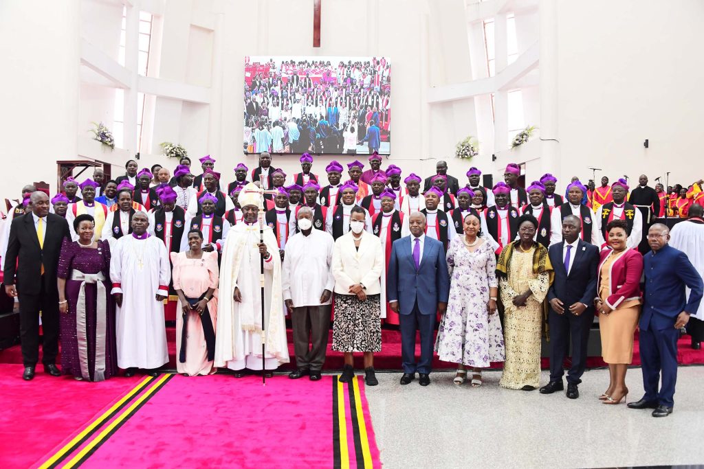 PRESIDENT MUSEVENI OFFICIALLY OPENS NEW ALL SAINTS CATHEDRAL IN