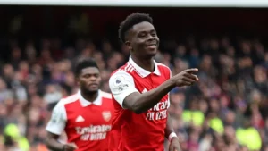 Saka stars as Arsenal move eight points clear of Man City.Arsenal 4-1 Crystal Palace: ‘Fearless Gunners have a beautiful attitude’ – Martin Keown analysis
