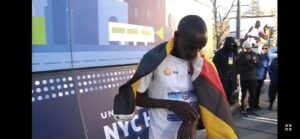 Just In :Uganda’s Jacob Kiplimo has won the Men’s 2023 New York City Half Marathon in 1:01:31.