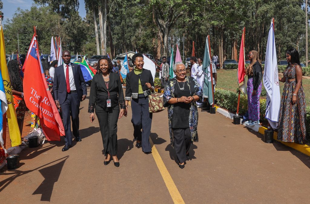 Former First Lady Margaret Kenyatta opens the 55th Annual Round Square International Conference