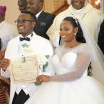Speaker Among Graces Katikkiro Son’s Wedding, Tips Couple on True Love