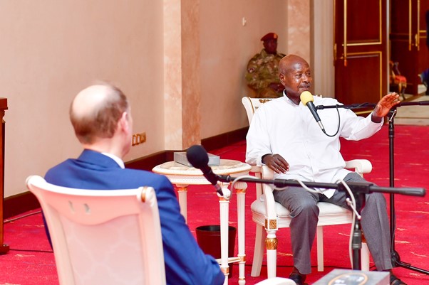 Museveni, UK’s Prince Edward, discuss ways to boost Uganda’s tourism