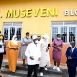 H.E Yoweri Kaguta Museveni commissions a block of buildings at Kitebi Secondary School
