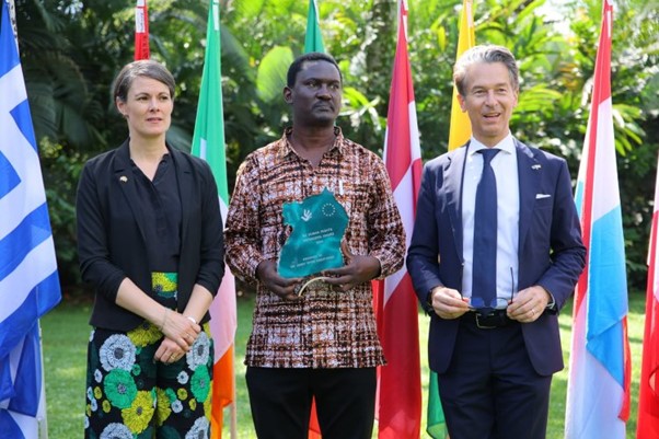 BREAKING!Uganda’s  Dr. Spire wins EU Human Rights Award