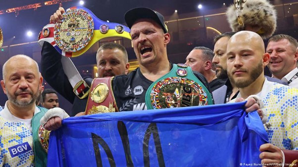 Ukrainian boxer Oleksandr Usyk defeated Tyson Fury in a split decision on Sunday to become the first undisputed heavyweight boxing champion in 24 years.