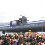 North Korea unveils nuclear-powered submarine for the first time