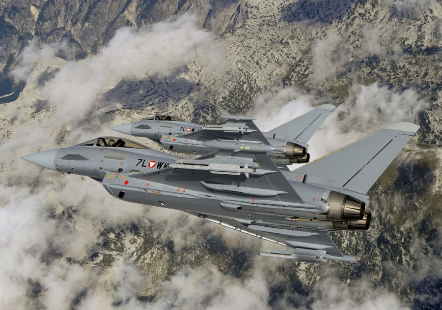 Austrian Air Force Eurofighter fleet reaches 20,000 flight hours, marking key operational milestone