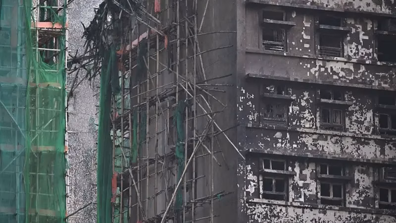 Firefighting ends at site of huge Hong Kong blaze as death toll soars to 94