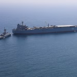 Iran navy adds repaired destroyer and new floating base