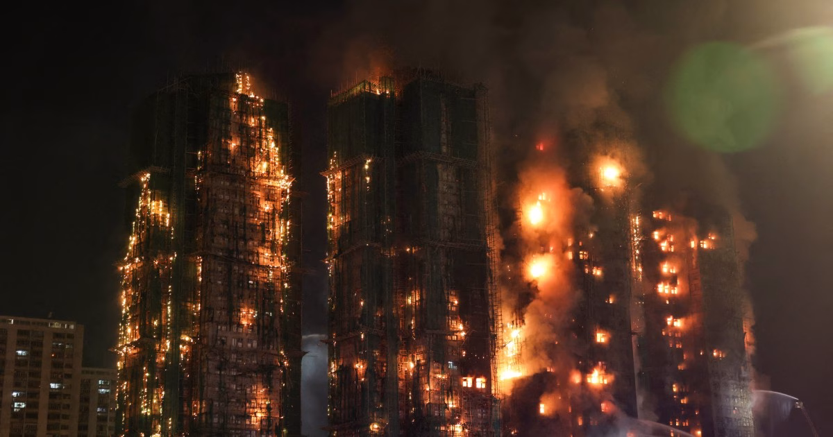 Hong Kong fire came after contractor safety breaches and a residents’ revolt